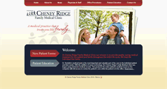 Desktop Screenshot of cheneyridge.com